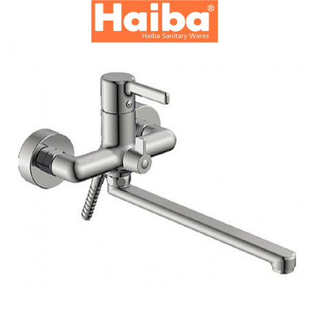 Змішувач для ванни довгий ніс HAIBA Markus EURO (Chr-006)
