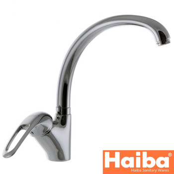 Змішувач для кухні Вухо HAIBA COSMOS (Chr-011)