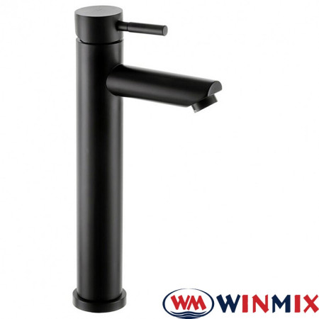 Змішувач для умивальника WINMIX Sus-001 HIGH Black (Chr-001 HIGH), Польща (нержавіюча сталь)