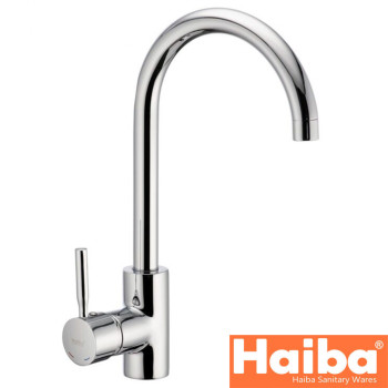 Змішувач для кухні Вухо HAIBA HANS (Chr-011)