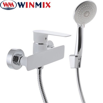 Змішувач для душової кабіни Winmix Premium EVA WHITE (Chr-003)