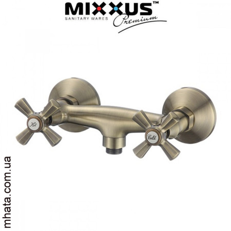 Змішувач для душкабін Mixxus Premium Retro Bronze (Chr-003)