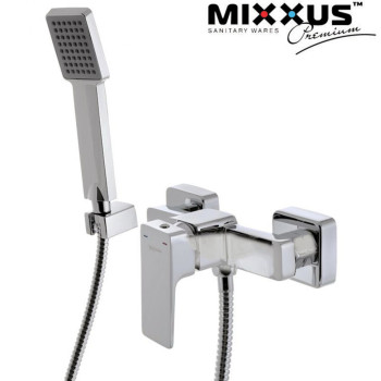 Змішувач для душкабін Mixxus Premium Kvadro (Chr-003)