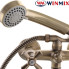 Змішувач для ванни короткий ніс WINMIX Premium Retro Bronze Euro (Chr-142)