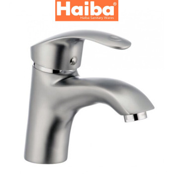 Змішувач для умивальника HAIBA MARS SATIN (Chr-001)