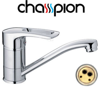 Змішувач для умивальника ялинка на шпильці 15см Champion Hansberg (Chr-004)