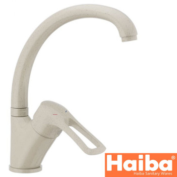 Змішувач для кухні Вухо HAIBA HANSBERG на гайці MC-011 (молочний коктейль)