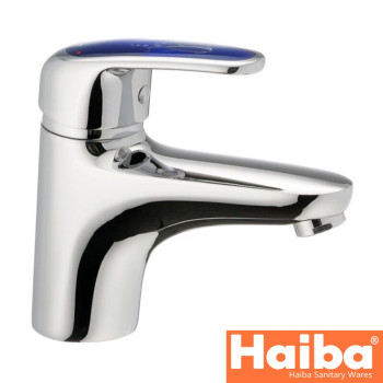 Змішувач для умивальника HAIBA MAGIC Blue (Chr-001)