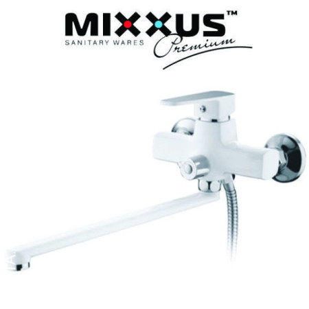 Змішувач для ванни MIXXUS Missouri EURO White (білий) (Chr-006), Польща