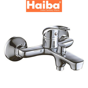 Змішувач для ванни короткий ніс HAIBA PREMIERE (Chr-009)