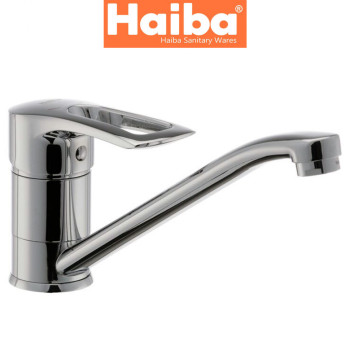 Змішувач для кухні ялинка на шпильці 25см HAIBA HANSBERG (Chr-004)