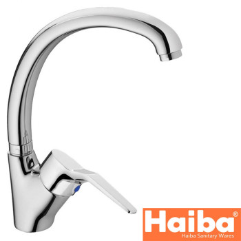 Змішувач для кухні Вухо HAIBA ZEON (Chr-011)