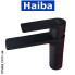 Змішувач для умивальника HAIBA ALEX BLACK (Chr-001)
