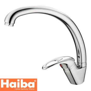 Змішувач для кухні Вухо HAIBA Premiere (Chr-011)