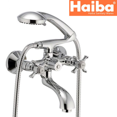 Змішувач для ванни короткий ніс HAIBA ZEUS EURO (Chr-142)