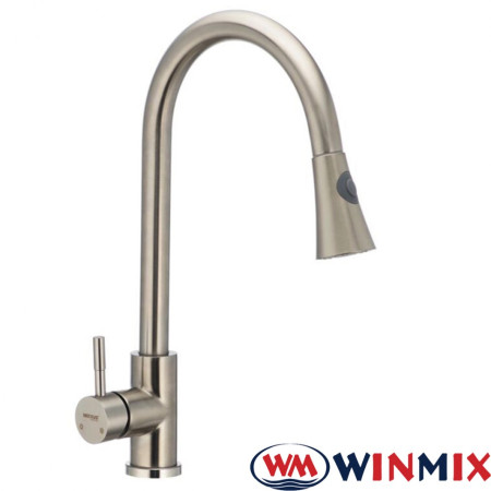 Змішувач для кухні Вухо WINMIX Sus 014B (Chr-014B), Польща (нержавіюча сталь)