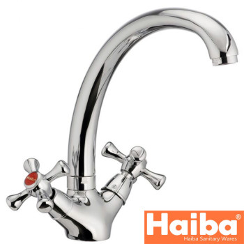 Змішувач для умивальника HAIBA SMES (Chr-273)