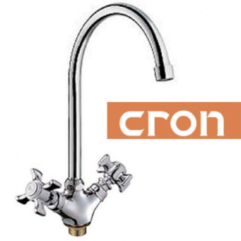 Змішувач для умивальника на гайці Cron Zeus (Chr-278)