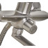 Смеситель для ванны HAIBA ALEX GRAPHITE EURO (Chr-006)