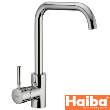 Змішувач для кухні Вухо HAIBA HANS Chr-011-G