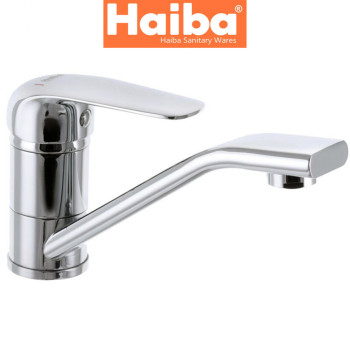 Змішувач для умивальника ялинка на шпильці HAIBA DARIO (Chr-004) 15cm