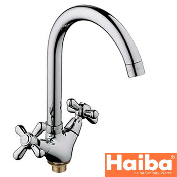 Змішувач для кухні на гайці HAIBA DOMINOX (Chr-275)