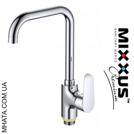 Змішувач для кухні Вухо на гайці Mixxus Colorado (Chr-014)