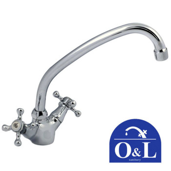 Змішувач для умивальника O&L Mayfair Euro Product (Chr-271)