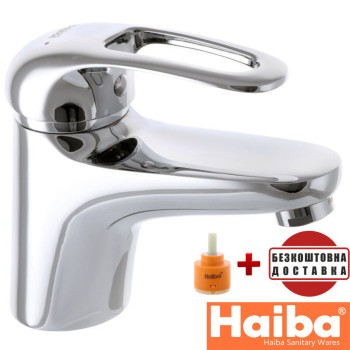 Змішувач для умивальника HAIBA COSMOS (Chr-001)