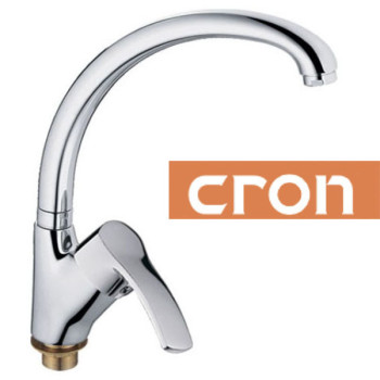 Змішувач для кухні Вухо на гайці Cron Focus (Chr-777)