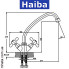 Змішувач для кухні вухо HAIBA Dominox (Chr-271) BRONZE