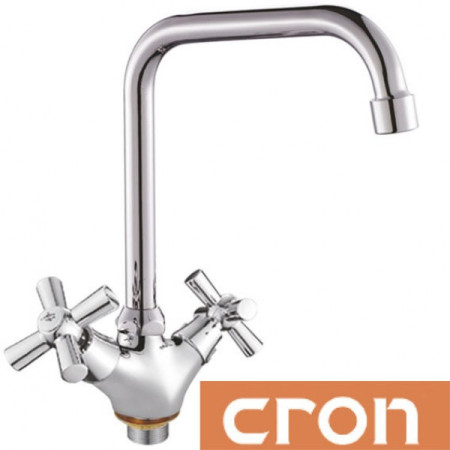 Змішувач для умивальника на гайці Cron Polo (Chr-276)