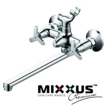 Змішувач для ванни длинний ніс MIXXUS Premium Apollo Euro (Chr-140), Польща +