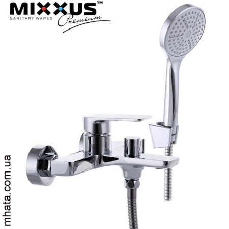 Змішувач для ванни короткий ніс MIXXUS Premium Albert Euro (Chr-009), Польща
