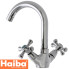 Змішувач для умивальника HAIBA SMES (Chr-274)
