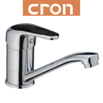 Змішувач для умивальника ялинка на шпильці 15см CRON Magic Black (Chr-004)