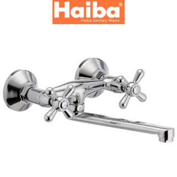 Змішувач для кухні від стіни HAIBA DOMINOX (Chr-361)