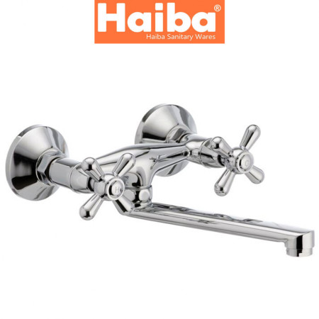 Змішувач для кухні від стіни HAIBA DOMINOX (Chr-361)