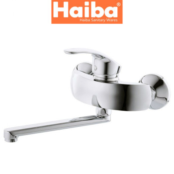 Змішувач для кухні від стіни HAIBA Mars (Chr-005)