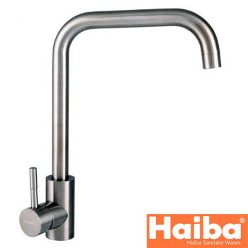 Змішувач для кухні Вухо HAIBA Sus 011G з нержавіючої сталі
