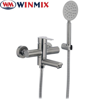 Змішувач для ванни короткий ніс WINMIX DAX 009, Польща (нержавіюча сталь)