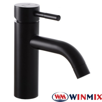 Змішувач для умивальника WINMIX Sus-001B Black (Chr-001-B), Польща (нержавіюча сталь)