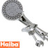 Змішувач для ванни короткий ніс HAIBA MAGIC BLACK EURO (Chr-009)