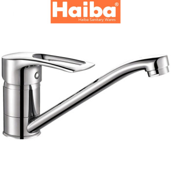 Змішувач для кухні ялинка на шпильці 25см HAIBA Germes (Chr-004)