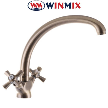 Змішувач для кухні ухо WINMIX Premium Retro Bronze (Chr-273), Польща