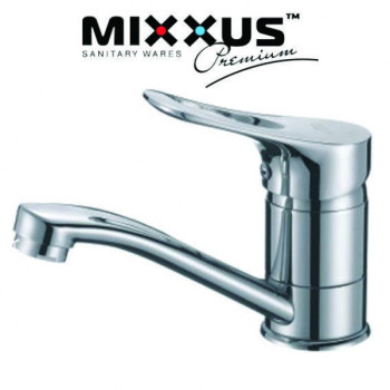 Змішувач для умивальника ялинка на шпильці 15см MIXXUS Arizona (Chr-004), Польща