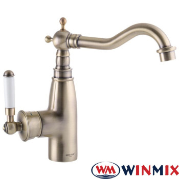 Змішувач для умивальника WINMIX Premium Vintage Bronze (Chr-001C), Польща