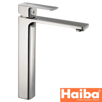Змішувач для умивальника HAIBA Kubus Chr-001 (high)