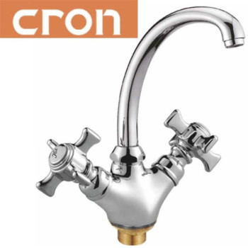 Змішувач для умивальника на гайці Cron Zeus (Chr-273)