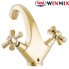 Змішувач для умивальника WINMIX Premium Retro Gold (Chr-161), Польща